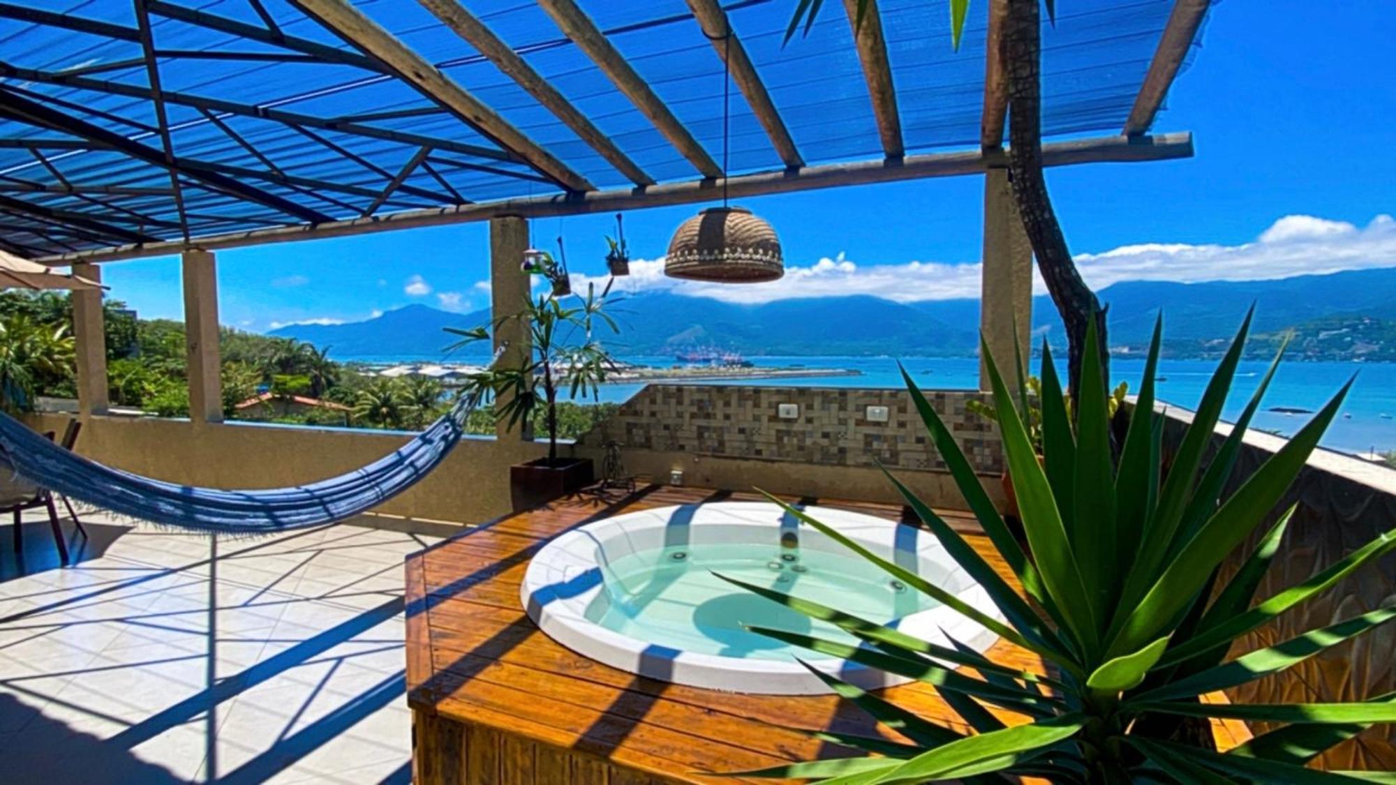 Casa De Praia Com Vista Para O Mar Sao Sebastiao  Exterior photo